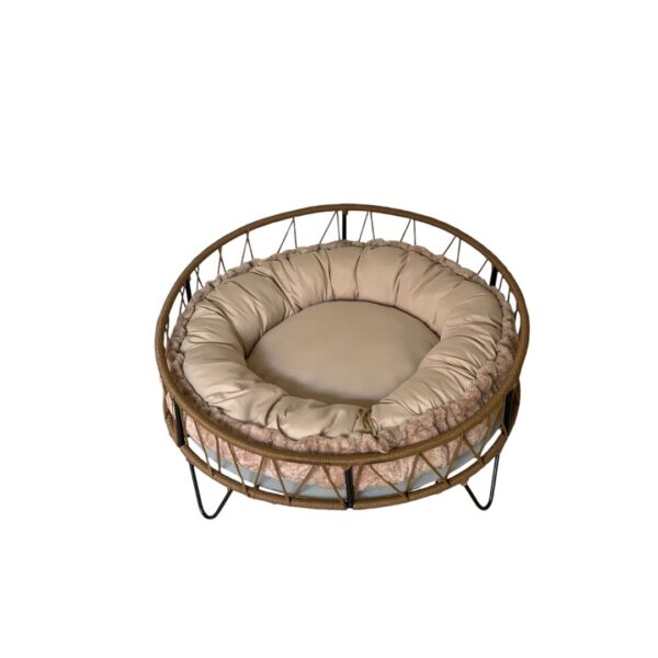 Cama para mascotas + Almohadón reversible + Base de Contención (Razas Grandes)