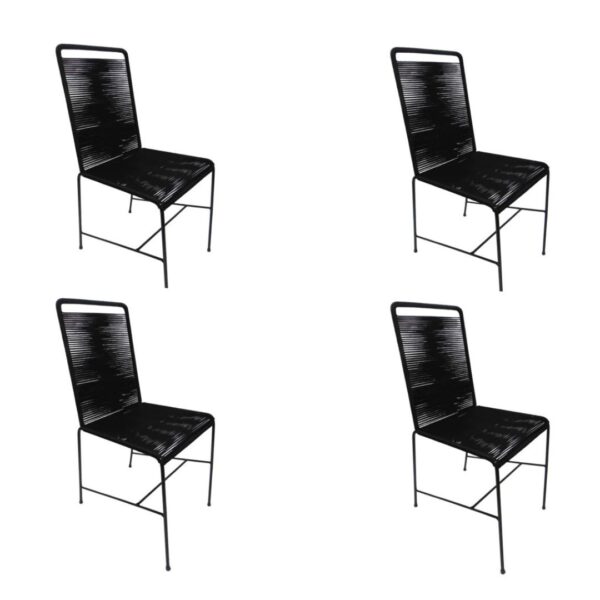 Silla Amsterdam Respaldo Alto x 4 Unidades