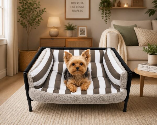 Cama para Mascotas Cuadrada ( 60 cm x 60 cm )
